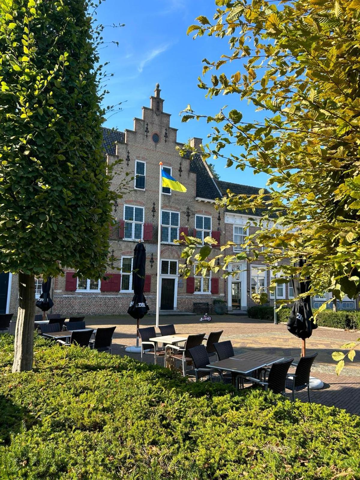 Oosterschelde Lodge Met Veel Privacy En Dicht Bij Het Water Scherpenisse Esterno foto